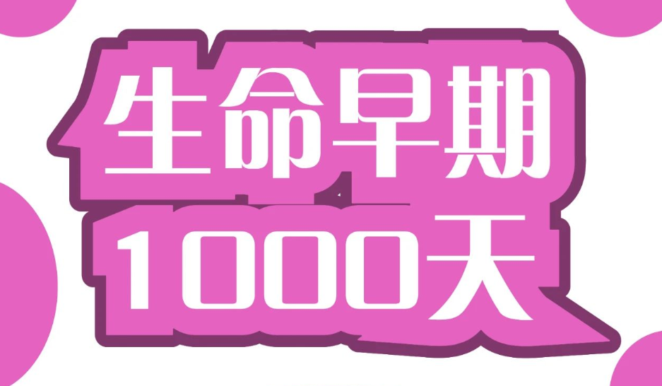 生命早期1000天